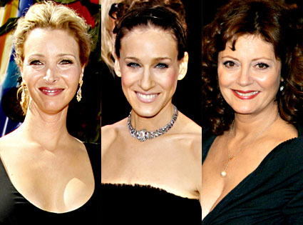 Lisa Kudrow, Sarah Jessica Parker, Susan Sarandon Lisa Kudrow, Sarah Jessica Parker, Susan Sarandon